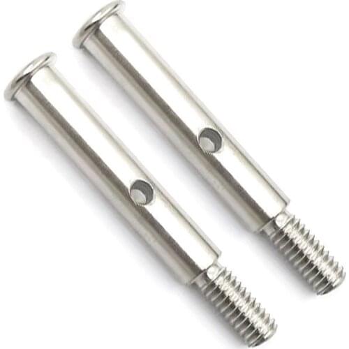 1Pair 3637 Front Axles Suitable for Traxxas Rustler RC Vehicle and Other RC Vehicles Rustler/Slash2WD/Bigfoot/Ford F-150 #3637