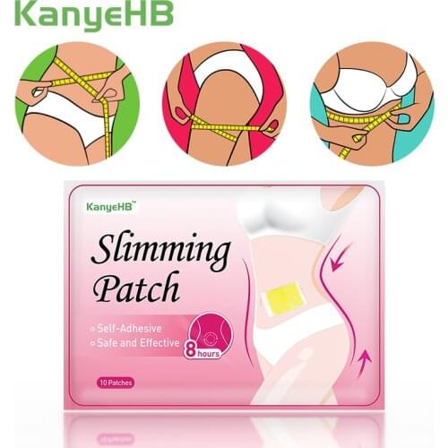 20pcs Weight Lose Paste Herbs Navel Slimming Patch Effective Body Shaping Patches Fat Burning Detox Medical Plaster A395
