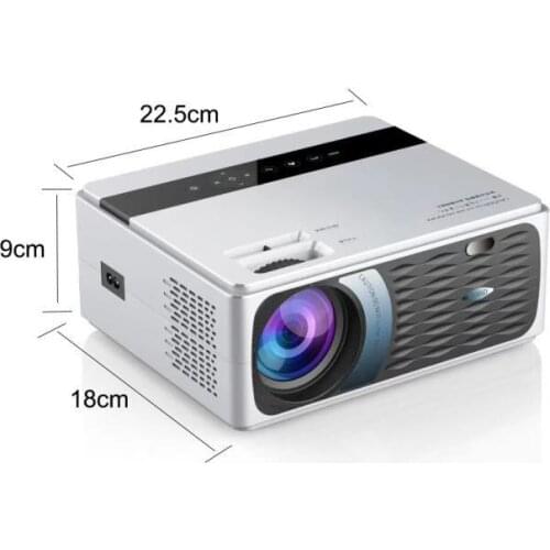 Projector 1080p native cube outdoor games LED light source 8000 lumens portable mini wifi portable projector for home