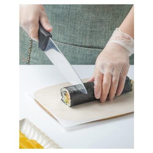 SANSHOU PVC Transparent Protective Inspection Food Grade Household Gloves