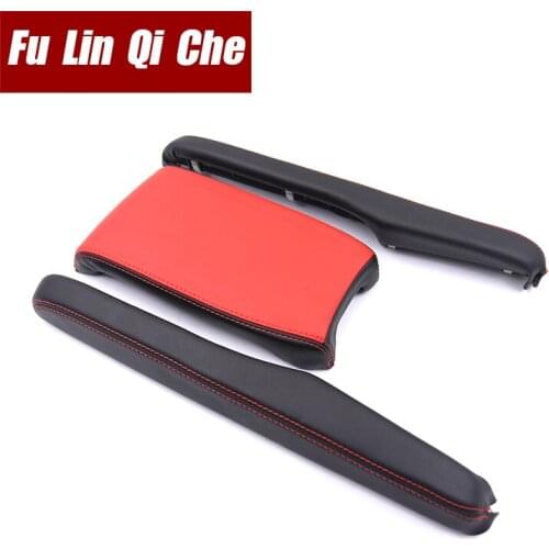 PU armrest box protective cover decorative modification for Honda Civic 2016 2017 2018 2019 2020 Center Trim