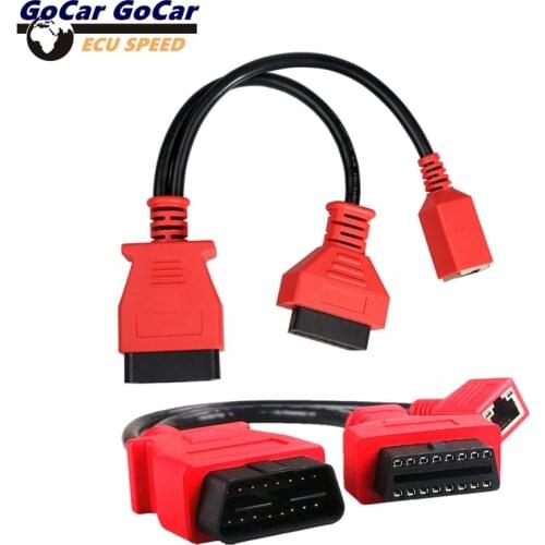 With Autel MaxiSys For BMW Ethernet Cable F Series OBD2 16Pin Programming Fits MS908 PRO /MS908S PRO/MaxiSys Elite/IM608