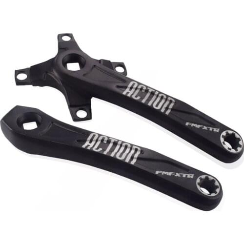 Mountain Bike Crankset Crank Bicycle Aluminum Alloy Crank 170mm Square Hole Crank Modification Parts Mtb Crankset