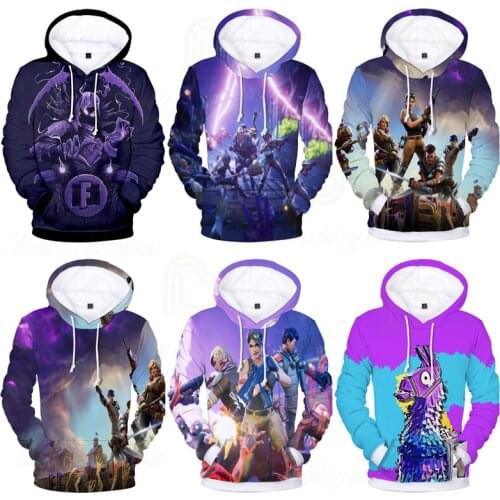 Fortnite Battle Royale Victory Streetwear Kids Hoodies 3d Hoodie Sweatshirt Men Women Harajuku Long Sleeve Jacket Coat Clothes