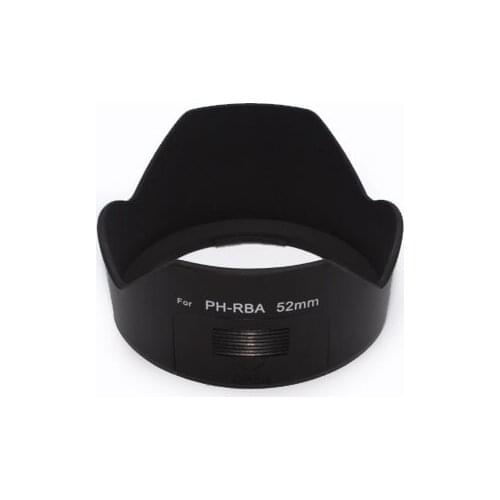 Ph-rba rba Lens Hood cover protector 52MM for PENTAX pk DA 18-55mm F3.5-5.6 AL camera