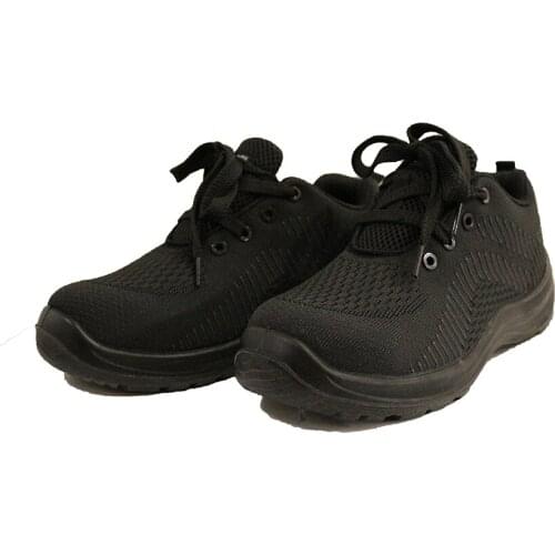 0124 pares zapatos seguridad acero antideslizantes con punta metal antideslizante zapatos trabajo negros para aeropuertos