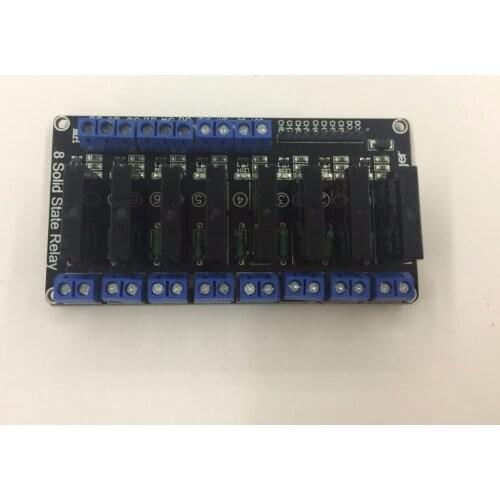 1pcs 8 Channel 5V DC Relay Module Solid State High Level SSR AVR DSP for