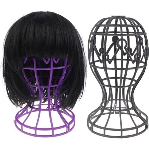 1pcs Wig Stands Hat Cap Holder Storage Rack Wigs Support Dryer Tool Foldable Wig Hair Styling Tool
