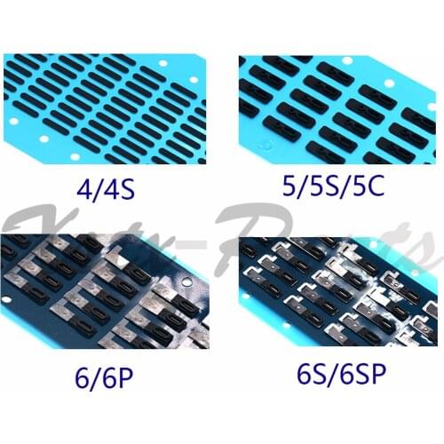 100PCS New Anti- Dust Mesh Parts for iPhone 4 4S 5 5C 5S 6 6 Plus 6S 6S Plus 7 7 Plus 6P 7P Ear Speaker Earpiece Adhesive Grill