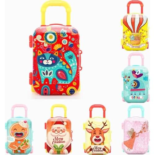 2020 New Dollhouse Furniture Box Doll Toys Trunk Accessories For Barbi Blyth Azone Candy