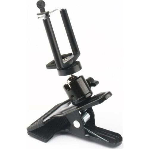 360 Rotating Flexible Mobile Phone Holder For iPhone Xiaomi Desktop Bed Lazy Bracket Phone Stand Metal Clamp Support