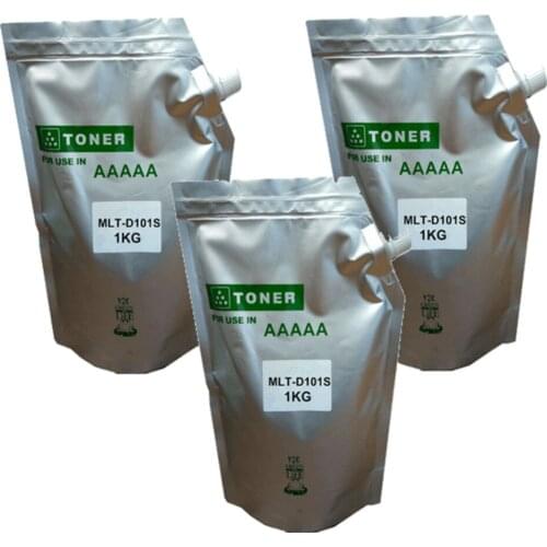 3kg black d101s refill toner powder for samsung mlt-d101s 101s ML-2165W ML-2166W ML-2168W ML-2160 ML-2161 ML-2162