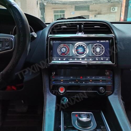 4+64G Android 9 Carplay For Jaguar XE 2016-2019 Car GPS Navigation Auto Headunit Multimedia Player Radio Tape Recorder Stereo 2K