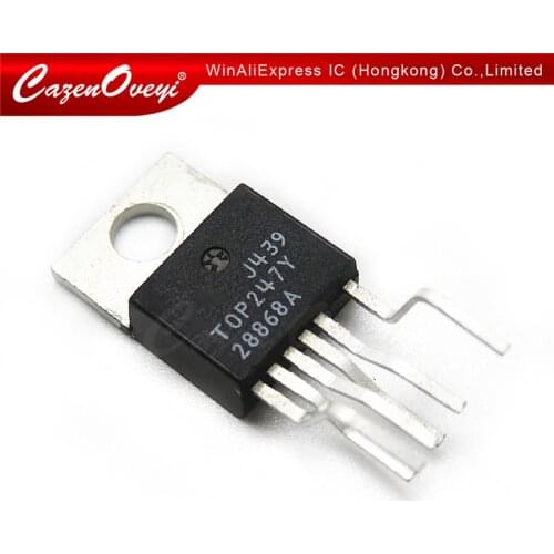 50pcs/lot TOP247YN TO220 TOP247 TO-220 247YN TO220-6 new and original IC In Stock