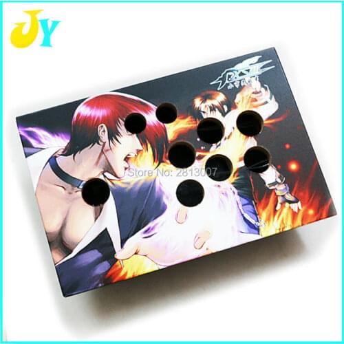 Arcade joystick console Box Wooden panel + plastic bottom For Arcade Cabinet DIY kit Free shipping