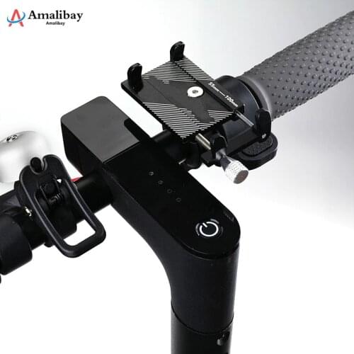 Electric Scooter Phone Holder Stand for Xiaomi M365 M187 Pro Bike Riding Handlebar Bracket Rack M365 Scooter Accessories