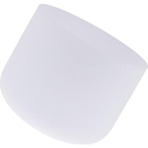 Crystal Singing Bowl Note Bone Sound High Quality Sound 8 Inches White New