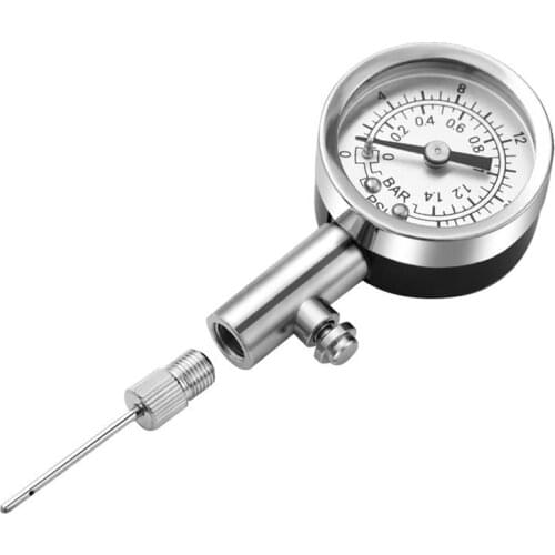 Air Pressure Gauge for Balls Soccer Ball Pressure Gauge Air Watch Football Volleyball Basketball Barometers