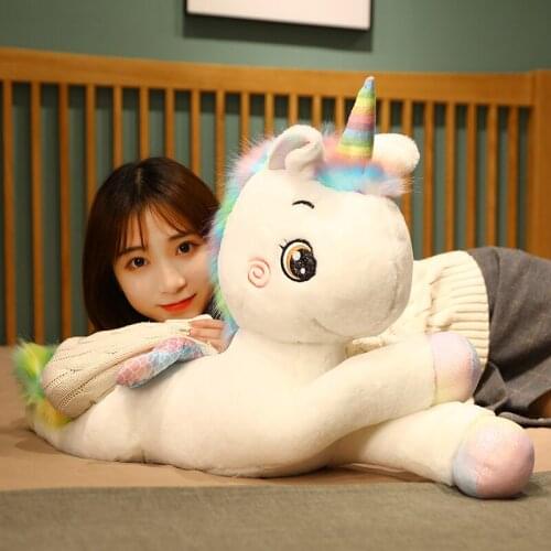 Kawaii Plush Unicorn Toys Stuffed Lovely Dolls Soft Pillow for Kids Birthday Girls Valentine Gifts