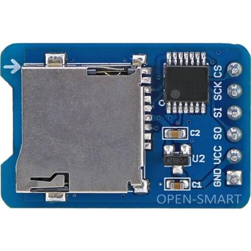 Micro SD Card Module TF Card Reader for Arduino / RPi / AVR SPI Interface 3.3V / 5V Compatible