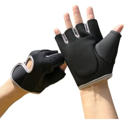 Non-slip Half Finger Cycling Gloves Breathable Glove For Summer Riding Shockproof Wear Resistant Bike MTB Equipment