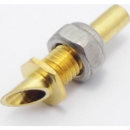 Rc Boat Brass Water cooling faucet M5 Thread L24mm Water Nipples Nozzles For Rc Boat