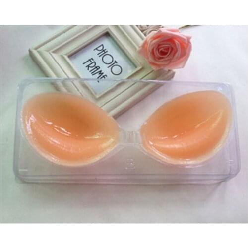 Transparent Strapless Silicone Bra Women Push Up Bras Bikini Invisible Backless Breast Lift Self Adhesive Bras Silicon Bra A-C