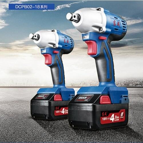 2019 New 18V 4.0Ah Rechargeable Brushless Impact Wrench 1/2" Cordless Electric Wrench 300N.m M12-M18 Impact Wrench