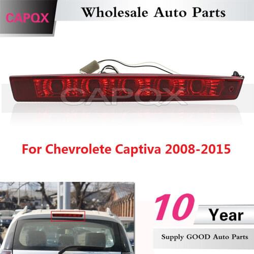 CAPQX For Chevrolete Captiva 2008-2015 Rear additional brake light High mount stop light Rear Third Brake Light Middle Lamp