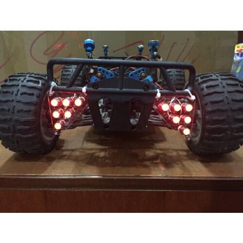 Rc car spare part led light taillight for 1/5 losi 5ive-t truck