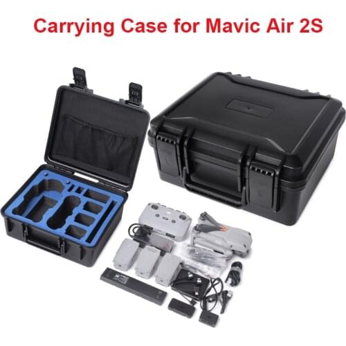 Hard Cover Shell Handbag for DJI Air 2S Waterproof Storage Explosion-proof Bag Portable Carrying Case for Mavic Air 2 Accessory