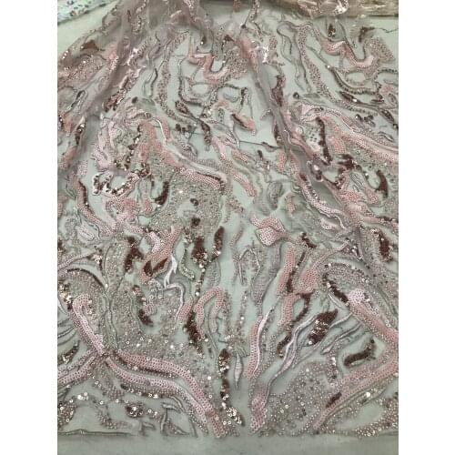 African lace fabric High Quality Embroidered SYJ-36689 Lace french with Tulle Lace Fabric for nigeria party dress