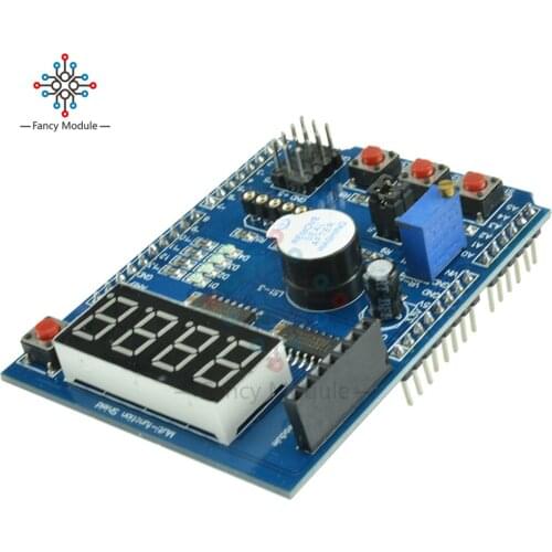 APC220 Bluetooth Voice Recognition Module Multifunctional Expansion Board Shield LED Display Kit for Arduino UNO R3 Mega2560