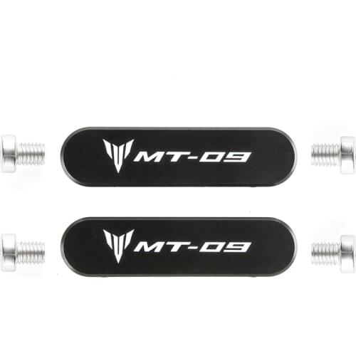 Motorcycle Footrest Cover Rear Footrest Blanking Plate Kit For YAMAHA MT09 FZ09 2014 2015 2016 2017