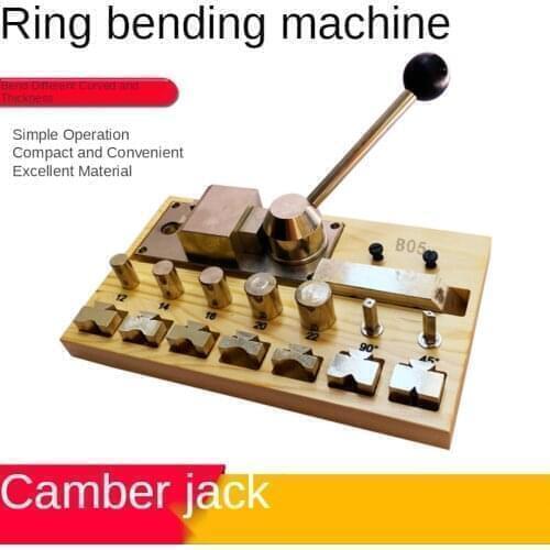 Ring Bending Machine Press Bending Machine for Forming Round Roller for Gold, Silver and Bronze Ring Jewelry