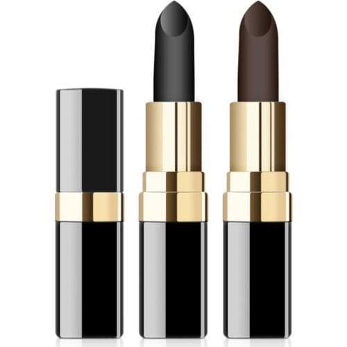 4.5g Hairline Cover Pen Hair Color Dye Stick Lipstick Shape Temporary Hair Color Modify Gray Root Coverage Hair Coloring Dying