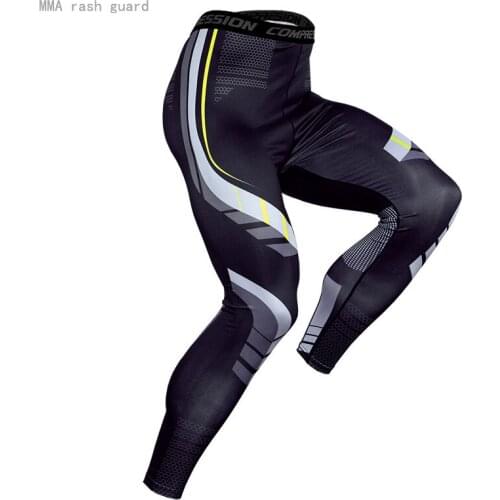 Men Running leggings Quick dry Compression Pants tracksuit Men New Hot selling Training pants Gym leggings Men fitness clothing