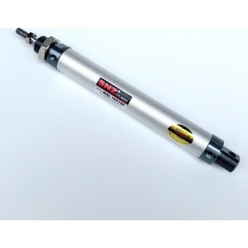 MAL16X100 Single Rod Cylinder Bore 16mm Stroke 100mm Aluminum Alloy Pneumatic Air Cylinder