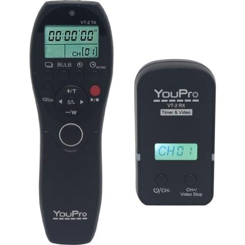 Mcoplus FSK 2.4GHZ Wireless Video Remote Commander&Timer Remote Shutter Release for Sony a7 a7R a7II A5100 A7RII A6000 A5000