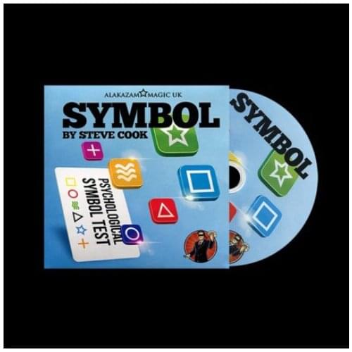 Symbol (DVD and Gimmick) By Steve C - Magic Tricks,ESP Prediction,Card,Close Up,Mentalism Magic Card Coin Magic Props,Illusions