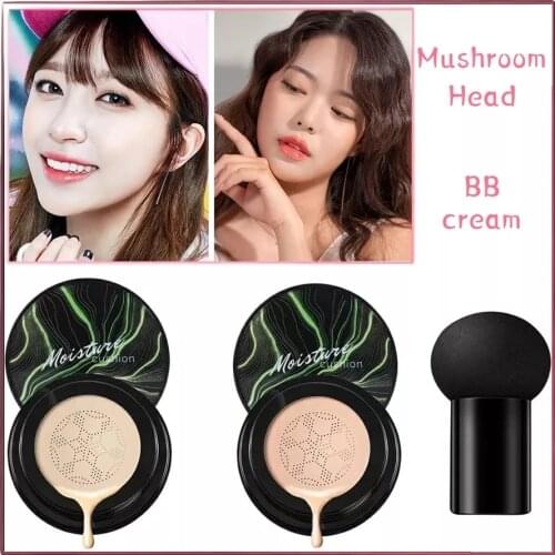 SUNISA New Mushroom Head Make up Air Cushion Moisturizing Foundation Air-permeable Natural Brightening Makeup BB Cream