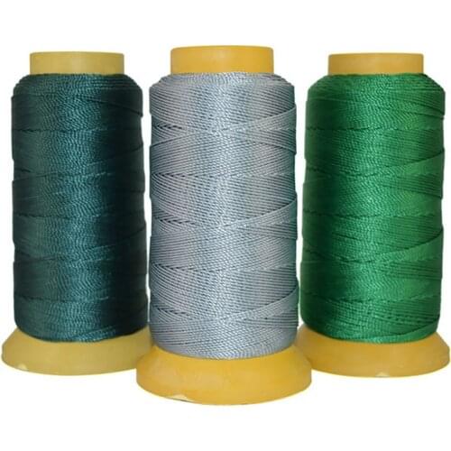 0.2/0.5/0.7/1.0/1.2mm High Strength Braided Bracelet Rope Solid Color Polyester Cord Sewing Thread Yarn DIY Chinese Knot Cord