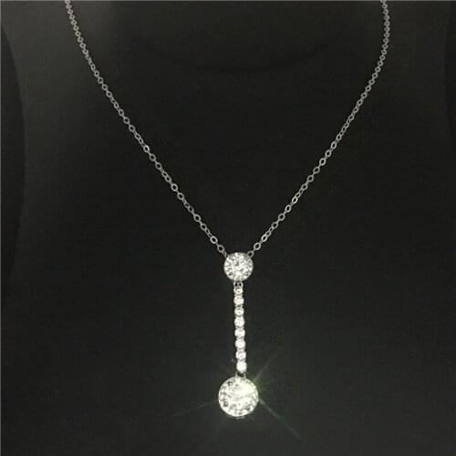 2019 Lady Tennis Pendant AAAAA zircon cz 925 sterling silver Party Wedding Pendants with necalace for women Jewelry Gift