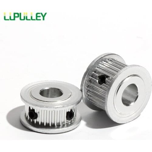 2M 2GT 36T Aluminum Material Timing Belt Pulley For Belt Width 7/11mm Inner Bore 5/6/6.35/7/8mm GT2 AF Timing Belt Pulley Wheel