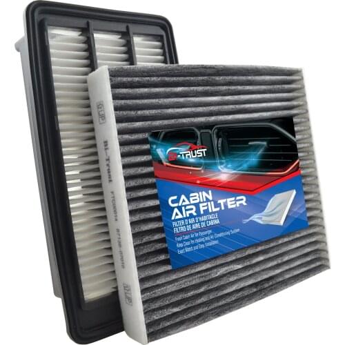 Bi-Trust Engine & Cabin Air Filter for Honda Civic 16-20 Honda CR-V 17-20 1.5L Turbo Only CA12050