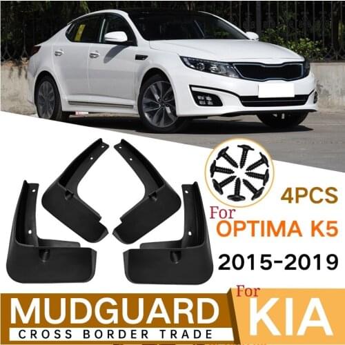 4 PCS Car Mud Flaps for KIA Optima 4 K5 JF 2016 2017 2018 2019 Mudguard Splash Guards Fender Mudflaps Auto Accessories