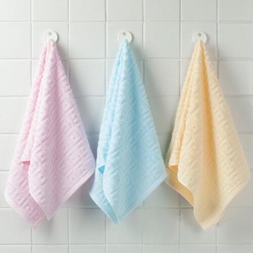 GRACE Three packs of pure Cotton Towels. Waffle design concept, easy to dry, soft and comfortable face towel, face wash