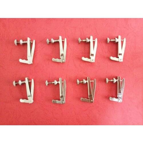 4pcs New style Silver color viola String Adjuster fine tuners 3/4-4/4 size