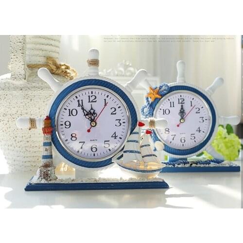 Tissue box creative home wooden handicraft quartz Clocks watches electronic clock furnishings childrens room with silent