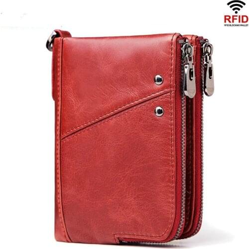 Fashion Wallet 2020 Women Wallet Genuine Leather Female Purse Money Handbag Card Holders Phone Case Clip Pocket Walet For Women